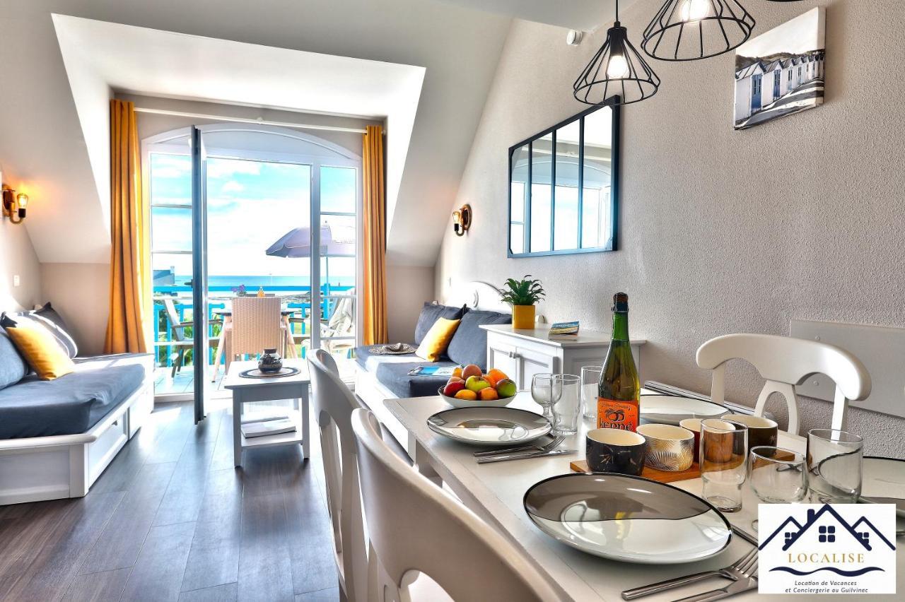 Localise Au Guilvinec - A22 - Belle Vue Sur La Mer, La Piscine Et Le Jardin - Tout A Pied, Plages, Port, Centre, Commerces, Marche - Wifi Inclus - Animaux Bienvenus - Linge De Lit Inclus 外观 照片