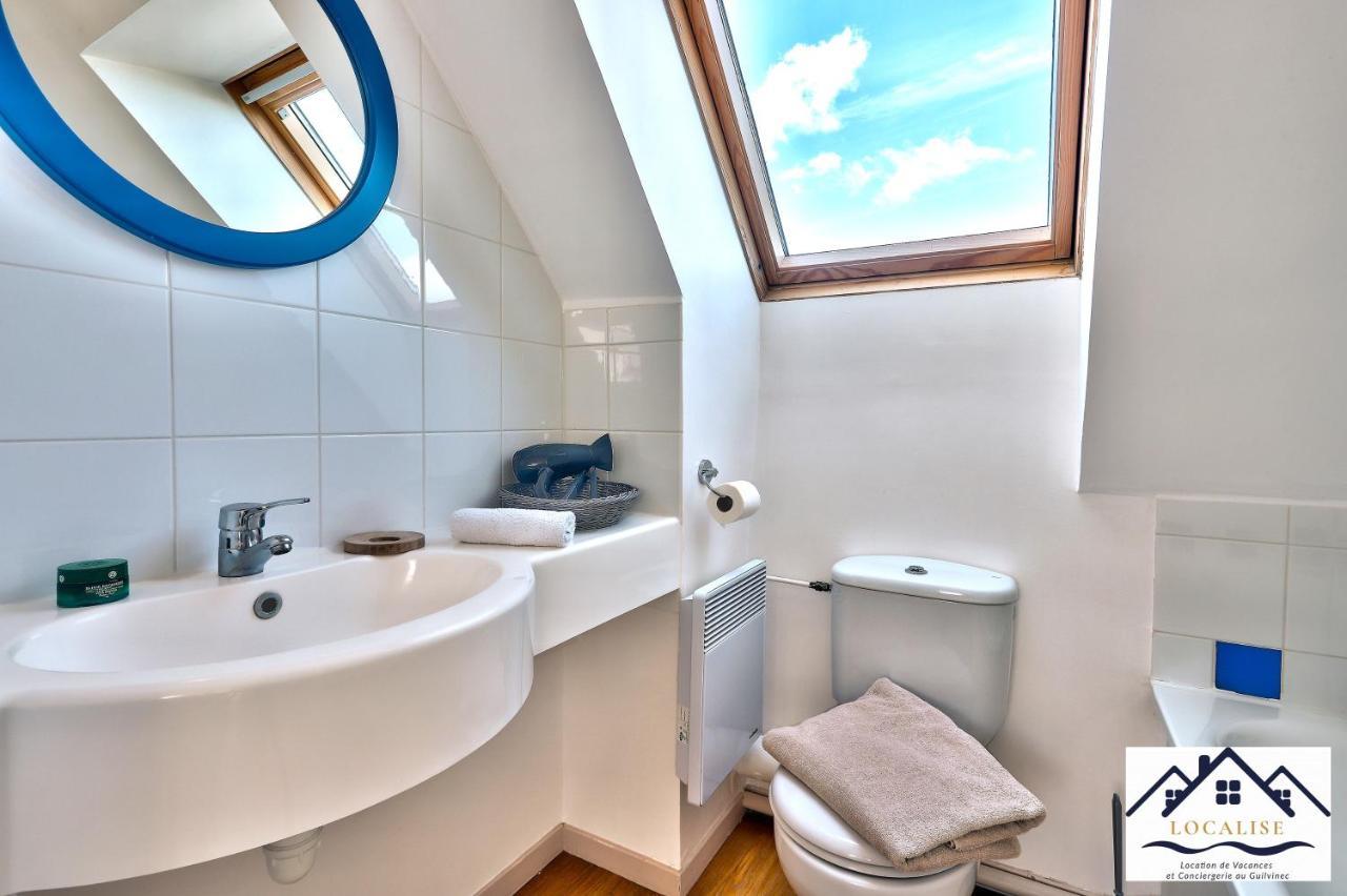 Localise Au Guilvinec - A22 - Belle Vue Sur La Mer, La Piscine Et Le Jardin - Tout A Pied, Plages, Port, Centre, Commerces, Marche - Wifi Inclus - Animaux Bienvenus - Linge De Lit Inclus 外观 照片