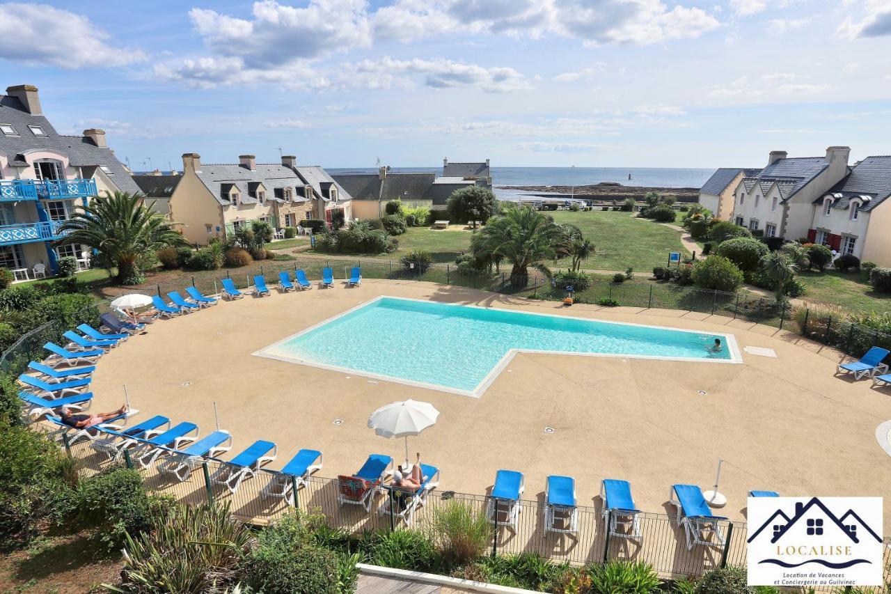 Localise Au Guilvinec - A22 - Belle Vue Sur La Mer, La Piscine Et Le Jardin - Tout A Pied, Plages, Port, Centre, Commerces, Marche - Wifi Inclus - Animaux Bienvenus - Linge De Lit Inclus 外观 照片