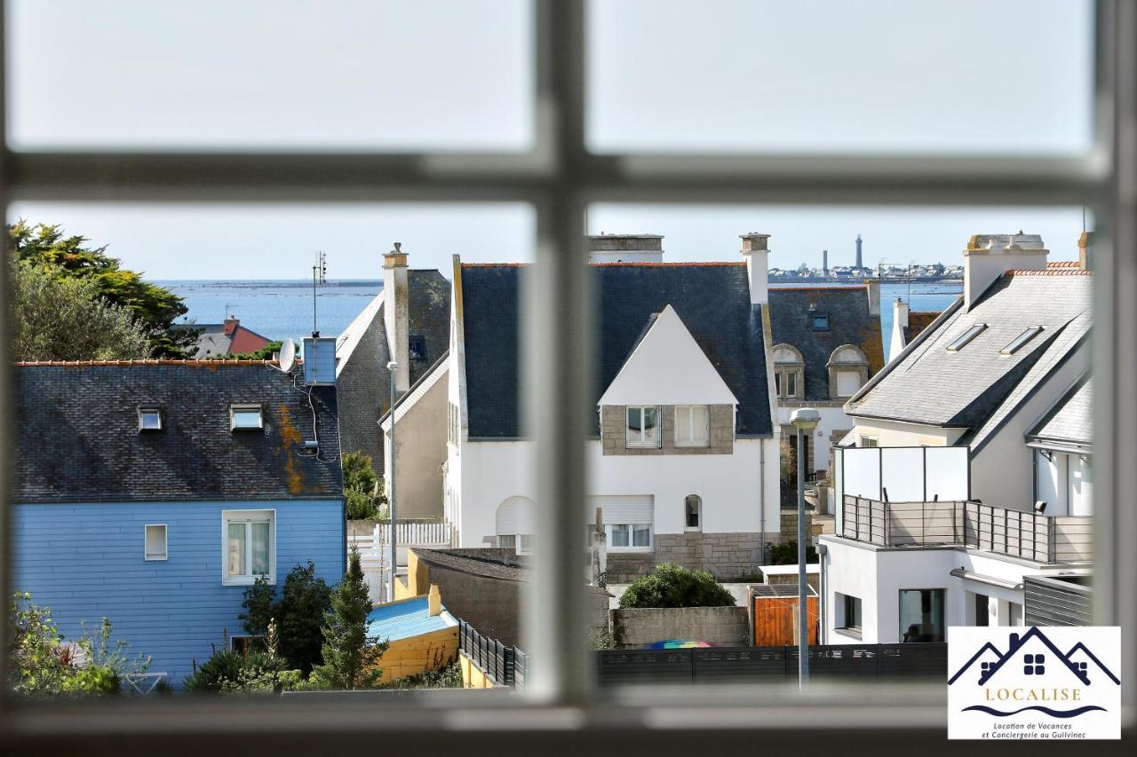 Localise Au Guilvinec - A22 - Belle Vue Sur La Mer, La Piscine Et Le Jardin - Tout A Pied, Plages, Port, Centre, Commerces, Marche - Wifi Inclus - Animaux Bienvenus - Linge De Lit Inclus 外观 照片