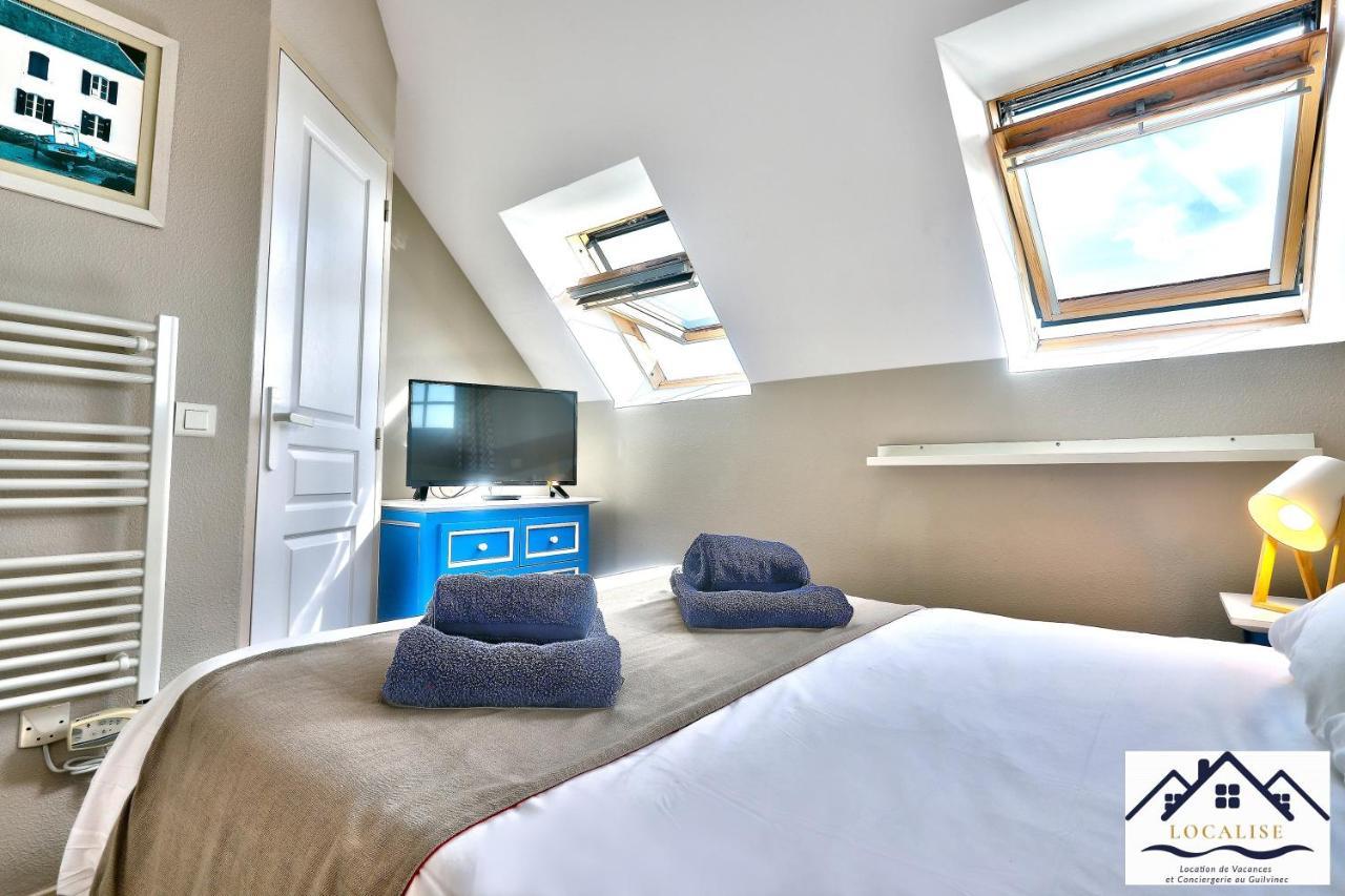 Localise Au Guilvinec - A22 - Belle Vue Sur La Mer, La Piscine Et Le Jardin - Tout A Pied, Plages, Port, Centre, Commerces, Marche - Wifi Inclus - Animaux Bienvenus - Linge De Lit Inclus 外观 照片