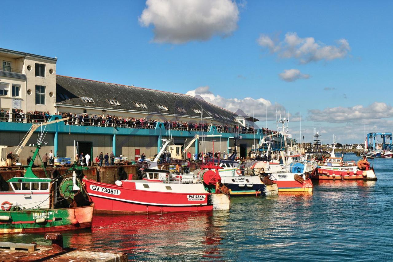 Localise Au Guilvinec - A22 - Belle Vue Sur La Mer, La Piscine Et Le Jardin - Tout A Pied, Plages, Port, Centre, Commerces, Marche - Wifi Inclus - Animaux Bienvenus - Linge De Lit Inclus 外观 照片